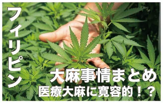 フィリピンの医療大麻とリアルな大麻事情【メディカルマリファナ】