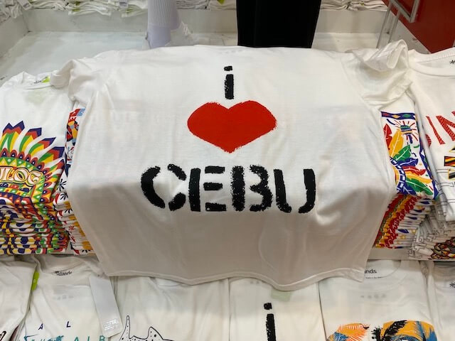 アイラブセブの定番Tシャツ