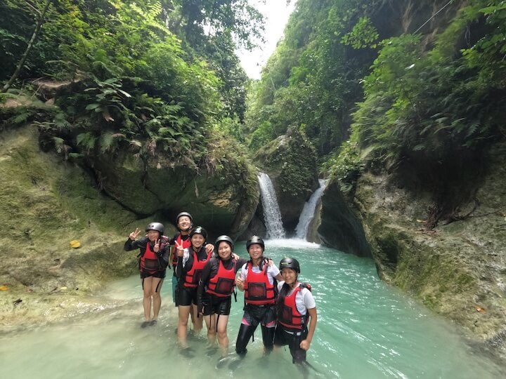 【セブ島新スポット】カブトガン滝キャニオニング｜カワサン滝より穴場の冒険コース