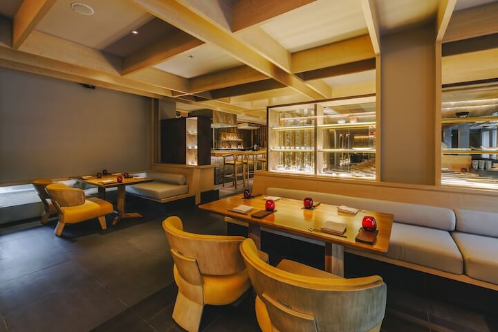 レストランのクオリティが高い